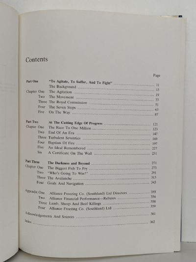 A CUT ABOVE: The Early History of the Alliance Freezing Company (Southland) Ltd