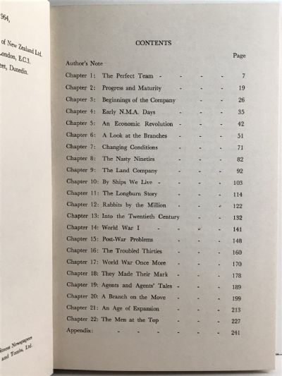National Mortgage and Agency Co of NZ: The first 100 years of the