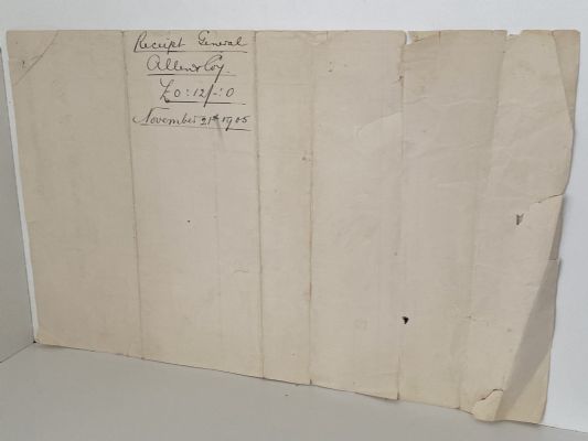 ANTIQUE INVOICE / RECEIPT: E.G. Allen & Co. Port Chalmers - Coal & Agents 1905