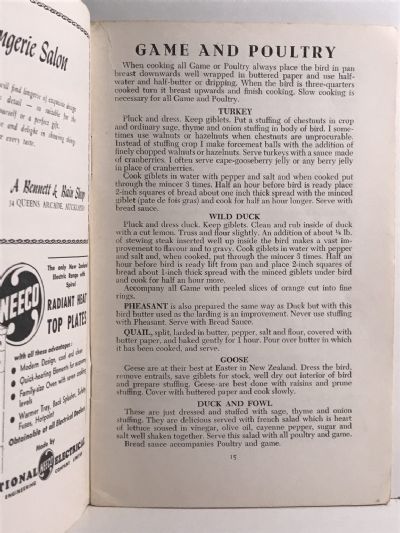 MODERN COOKERY: Manual of tried recipes