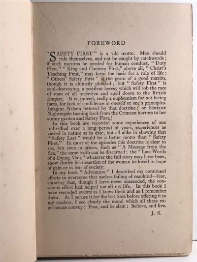 FEAR, AND BE SLAIN: Adventures by Land, Sea and Air