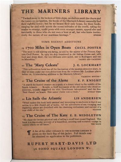 THE VOYAGE ALONE IN THE YAWL 'ROB ROY'