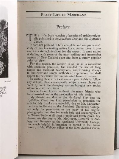 PLANT LIFE IN MAORILAND: A Botanist's Note Book