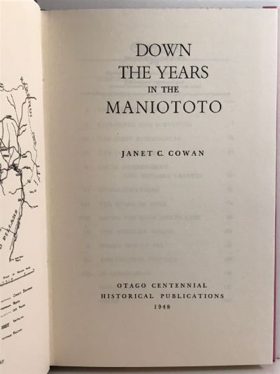 DOWN THE YEARS IN THE MANIOTOTO