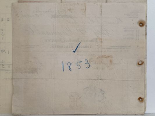 ANTIQUE INVOICE: P. Hayman & Co. Dunedin - Tobacco Merchants 1903
