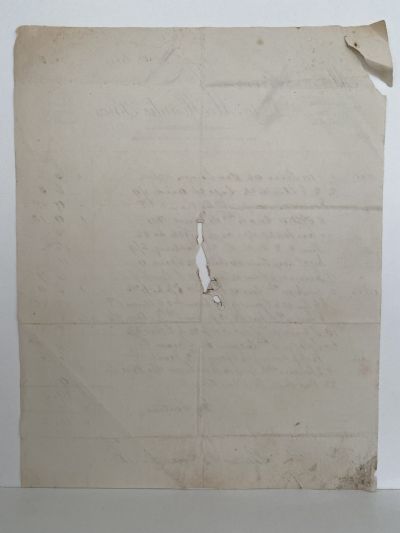 ANTIQUE INVOICE: McHardie Bros, Marton - Groceries, Drapery and Clothing 1883