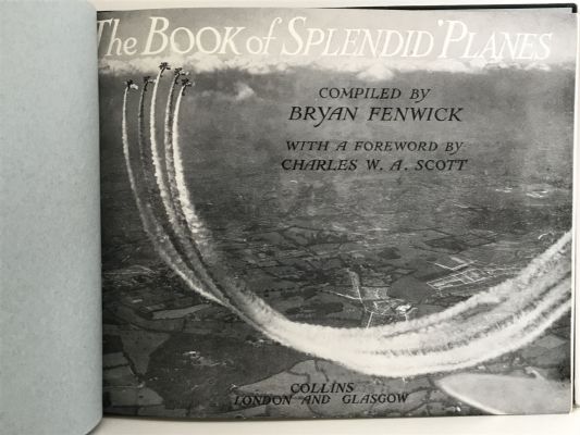 THE BOOK OF SPLENDID PLANES