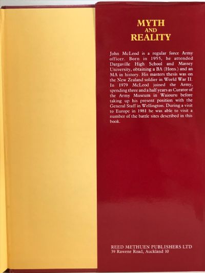 MYTH AND REALITY: The New Zealand Soldier In World War II