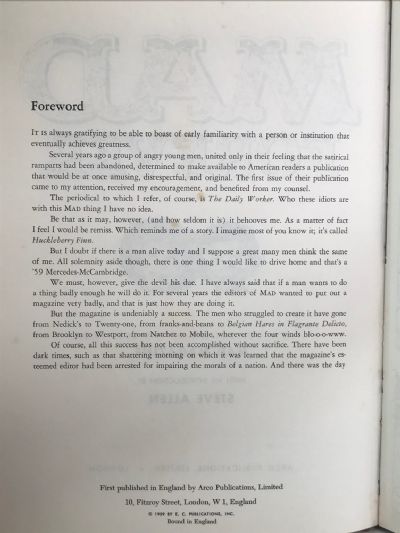 MAD FOREVER: A new collection of the best from America's zaniest Magazine