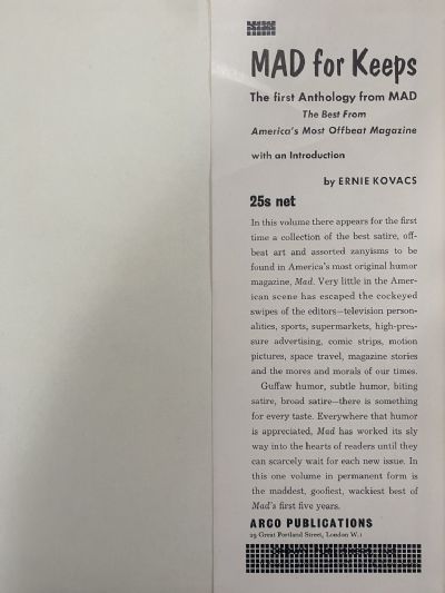 MAD FOREVER: A new collection of the best from America's zaniest Magazine