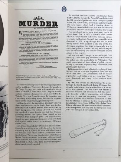 IN THE LINE OF DUTY: 100 Years of the New Zealand Police