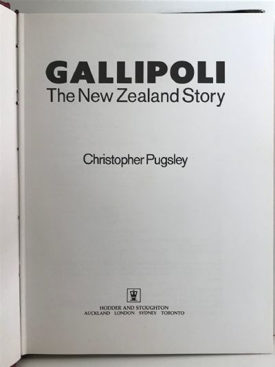 GALLIPOLI: The New Zealand Story