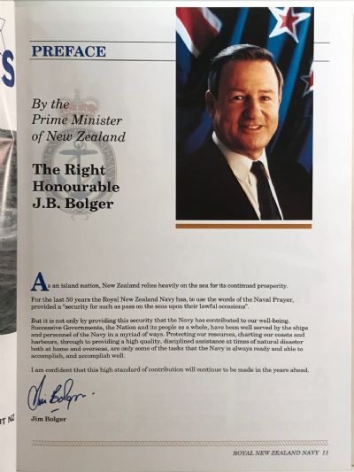 COMMEMORATION 1991: The 50th Anniversary of The Royal New Zealand Navy