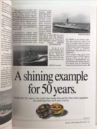 COMMEMORATION 1991: The 50th Anniversary of The Royal New Zealand Navy