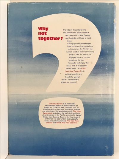 WHY NOT TOGETHER?: Australia and New Zealand