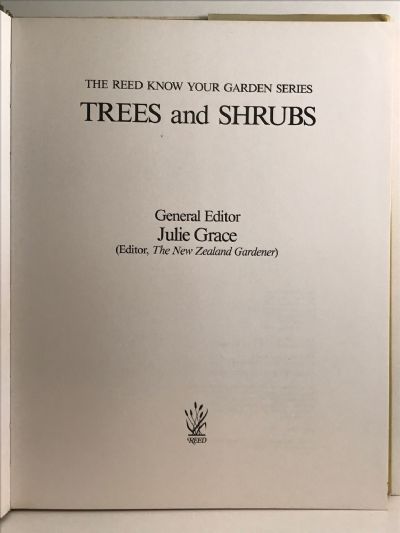 THE REED KNOW YOUR GARDEN SERIES: Trees & Shrubs
