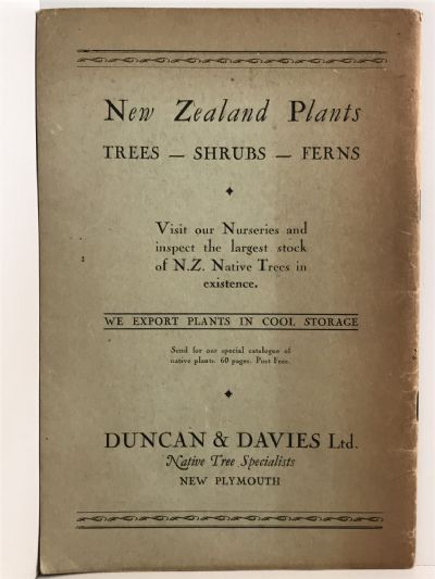 THE BOTANY OF AUCKLAND