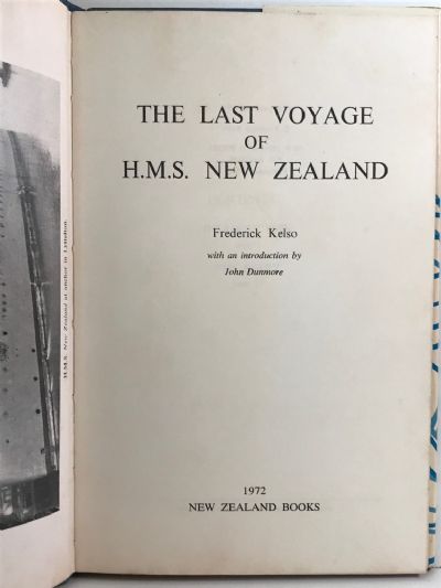 THE LAST VOYAGE OF HMS NEW ZEALAND