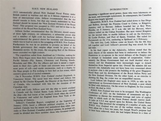 THE LAST VOYAGE OF HMS NEW ZEALAND