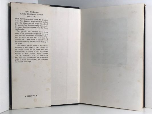THE NEW ZEALAND RUGBY FOOTBALL UNION 1892-1967