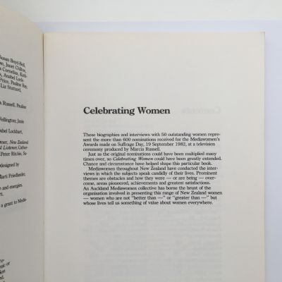 CELEBRATING WOMEN: New Zealand Women and their Stories
