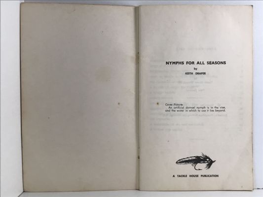 NYMPHS FOR ALL SEASONS: A Book for Trout Fishermen