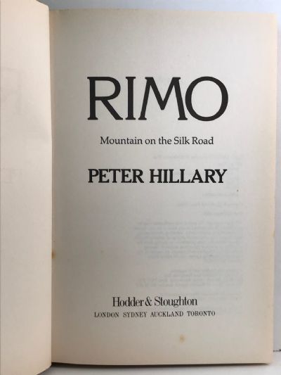 RIMO: Mountain on the Silk Road