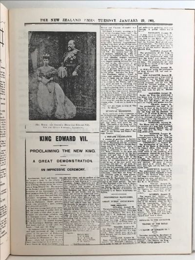 IT HAPPENED THAT DAY 1900 - 1930: and the day passed on into New Zealand's History