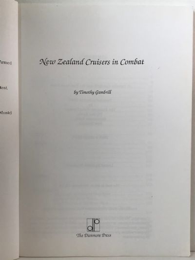 NEW ZEALAND CRUISERS IN COMBAT