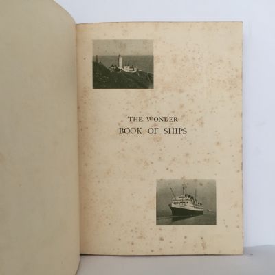 The Wonder Book of Ships