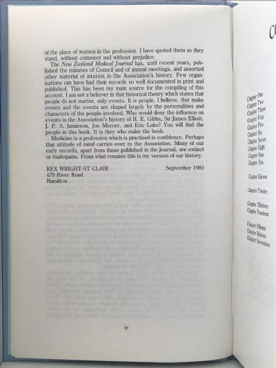 A HISTORY OF THE NEW ZEALAND MEDICAL ASSOCIATION - The First 100 Years