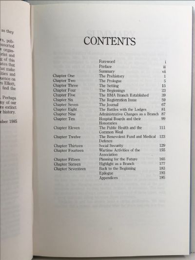 A HISTORY OF THE NEW ZEALAND MEDICAL ASSOCIATION - The First 100 Years