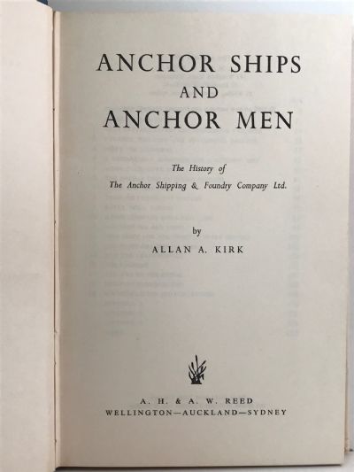 ANCHOR SHIPS AND ANCHOR MEN