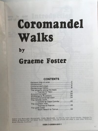 COROMANDEL WALKS