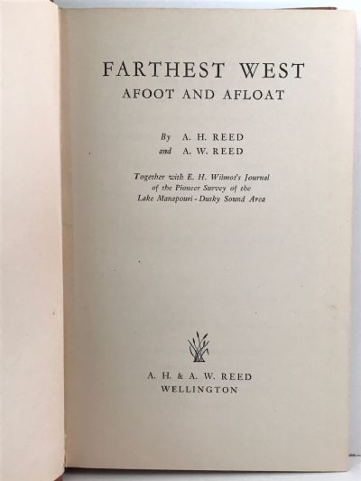 FARTHEST WEST: Afoot and Afloat