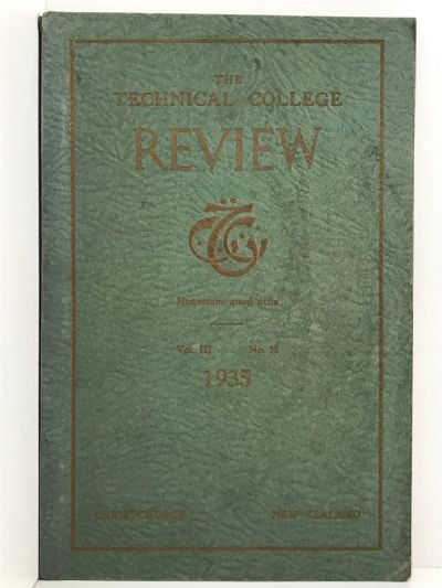 THE TECHNICAL COLLEGE REVIEW - Vol. III, No. 12 - 1935