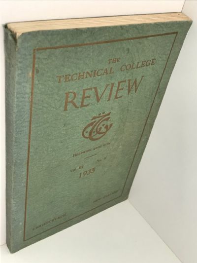 THE TECHNICAL COLLEGE REVIEW - Vol. III, No. 12 - 1935