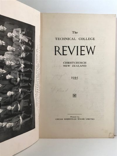 THE TECHNICAL COLLEGE REVIEW - Vol. III, No. 12 - 1935