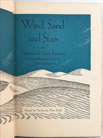 WIND, SAND AND STARS