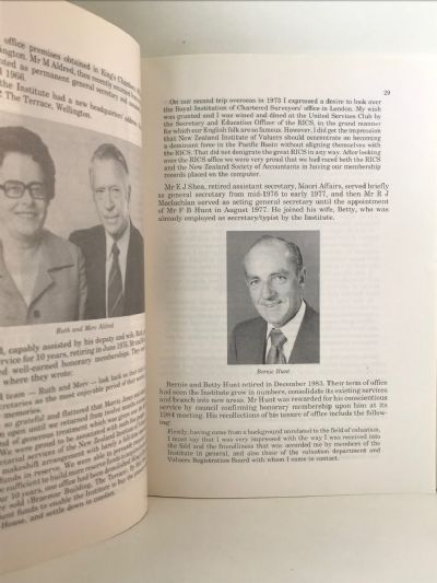 NEW ZEALAND INSTITUTE OF VALUERS HISTORY 1939-1989