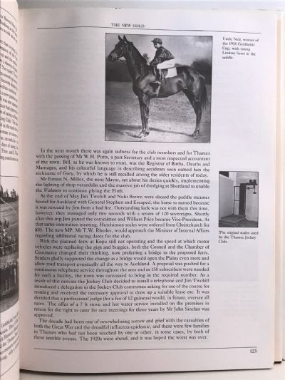 RACING FOR GOLD: The History of the Thames Jockey Club