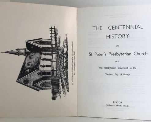 ST. PETER'S 1878-1978: The Centennial History of St Peter's Presbyterian Church
