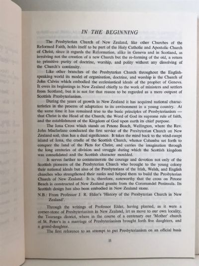 ST. PETER'S 1878-1978: The Centennial History of St Peter's Presbyterian Church