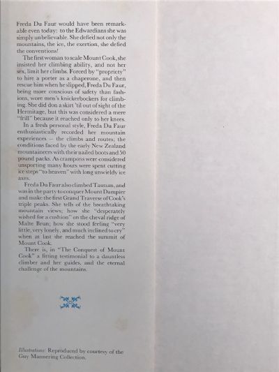 THE CONQUEST OF MOUNT COOK