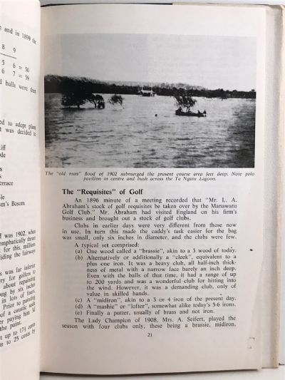 THE FIRST 75 YEARS OF THE MANAWATU GOLF CLUB