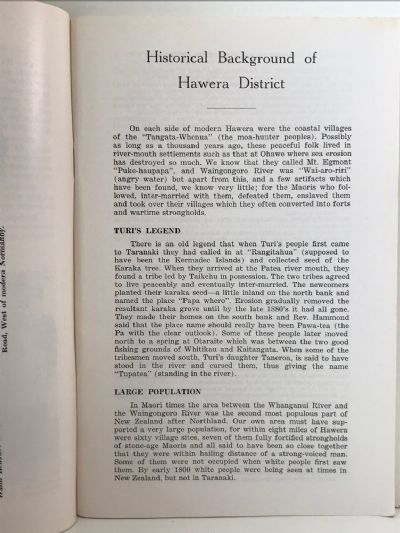 HAWERA MAIN SCHOOL CENTENNIAL 1875-1975