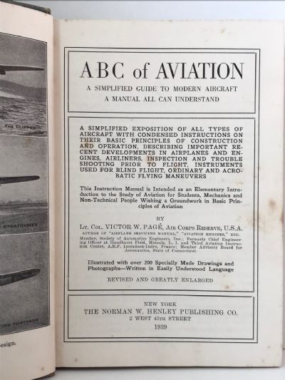ABC OF AVIATION: Simplified Guide to Modern Aircraft