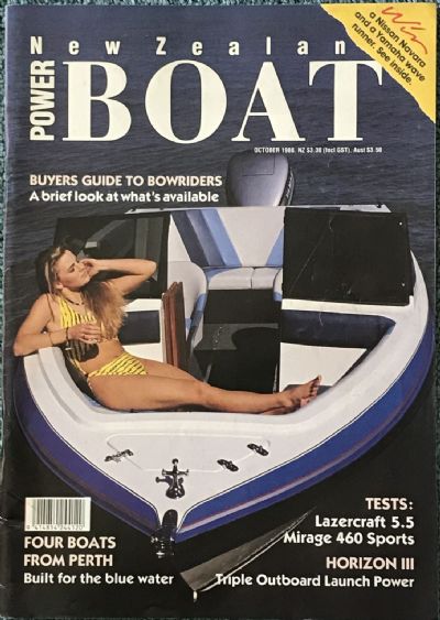 VINTAGE MAGAZINE: Power Boat New Zealand - Vol.5 - No.9 - October 1988 