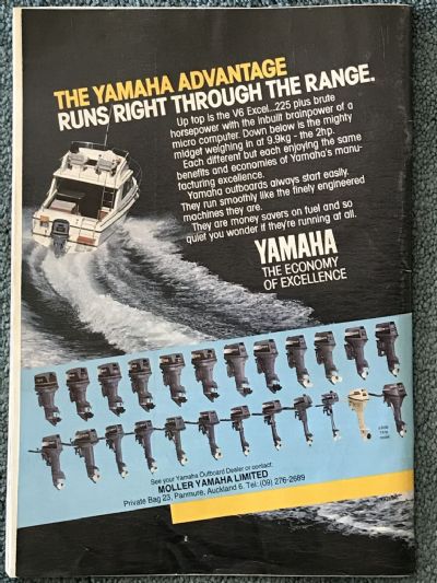 VINTAGE MAGAZINE: Power Boat New Zealand - Vol.6 - No.1 - March 1989
