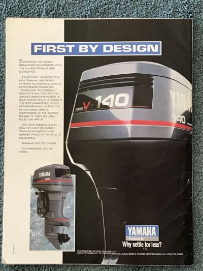 VINTAGE MAGAZINE: Power Boat New Zealand - Vol.6 - No.8 - October 1989